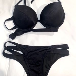 Victoria’s Secret Black Padded Bathing Suit
